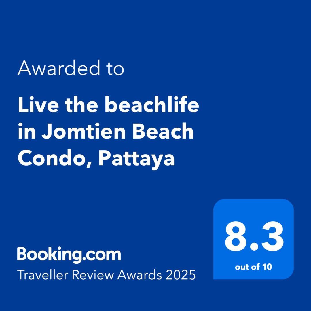Live The Beachlife In Jomtien Beach Condo, Pattaya Extérieur photo